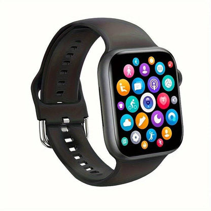 P36E Smartwatch: Großes Display, Anrufannahme, Schlafüberwachung, Schrittzähler (Android/IOS)