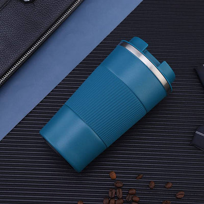 2-in-1 Edelstahl-Thermobecher - Perfekt für unterwegs!
