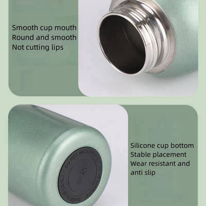 Isolierte Edelstahl-Kaffeetasse (300 ml) für Outdoor-Abenteuer.