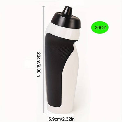 Extrudierte Outdoor-Sport-Wasserflasche - Praktischer 600ml Essential für Fitness und Outdoor-Aktivitäten