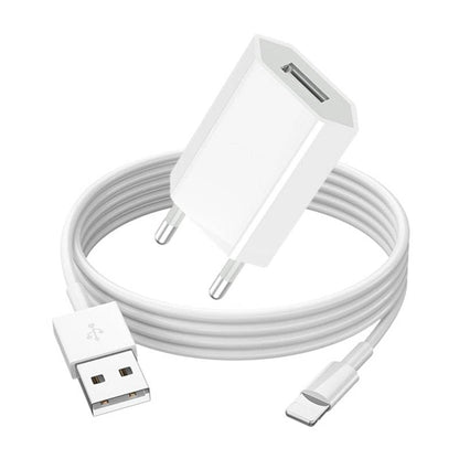 "Blitzschnelles USB Ladeset für alle Apple iPhone Modelle"