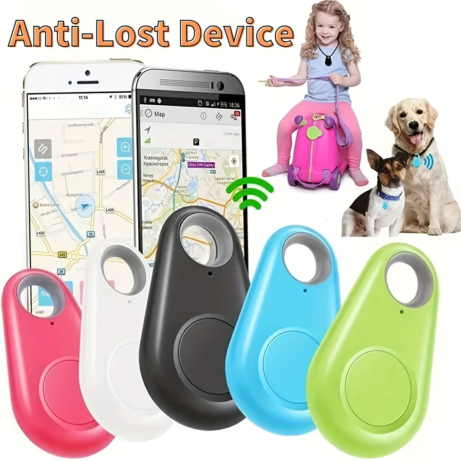 BT 4.0 GPS-Tracker, Anti-Lost-Alarm-Tag - Snatch