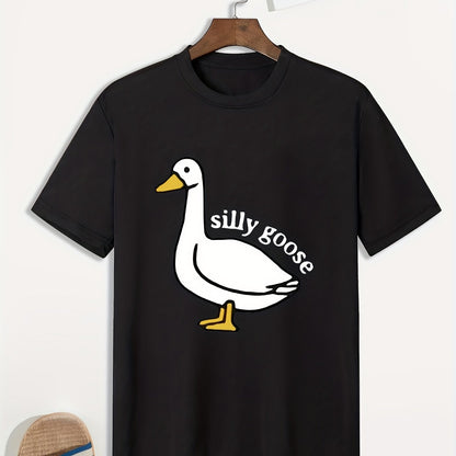 T-Shirt Mit „Silly Goose“-Aufdruck