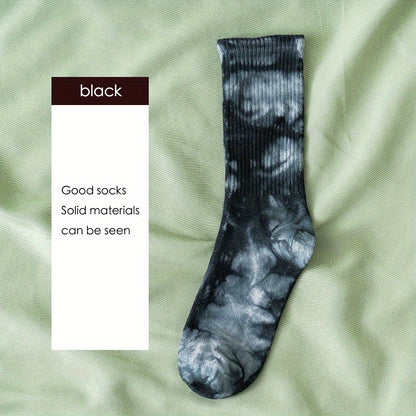 1 Paar Unisex Street Style Gradient Socken