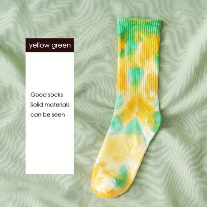 1 Paar Unisex Street Style Gradient Socken